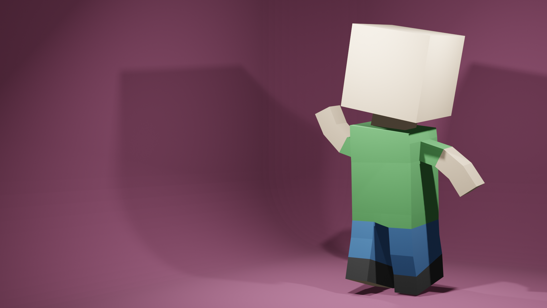 Lowpoly character (Rigged) preview image 1